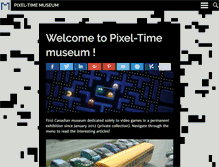 Tablet Screenshot of museejeuxvideo.com